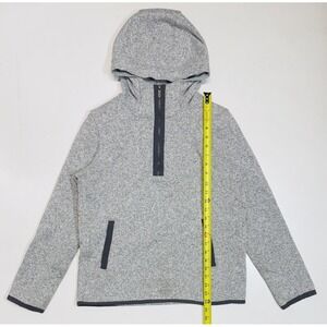 Lululemon Fleece And Thank You Hoodie Women's Size 10‎ Gray Pockets